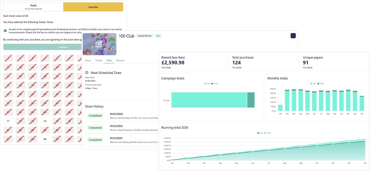 Prize Draw Screenshots